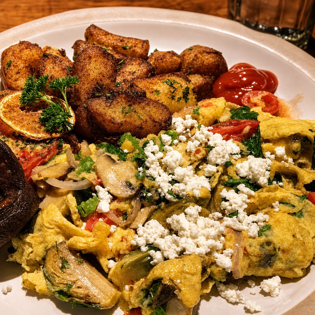 Vegetarian Scramble.