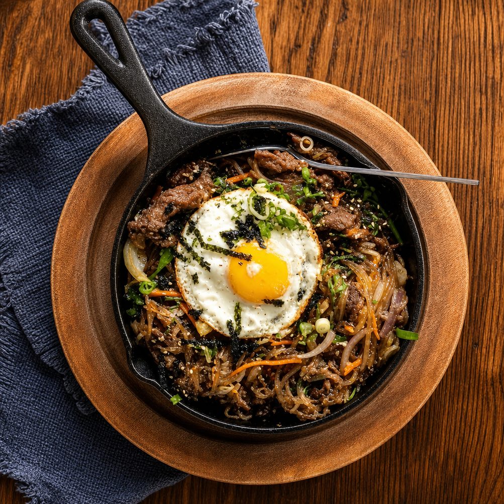 Bulgogi Japchae Rice.