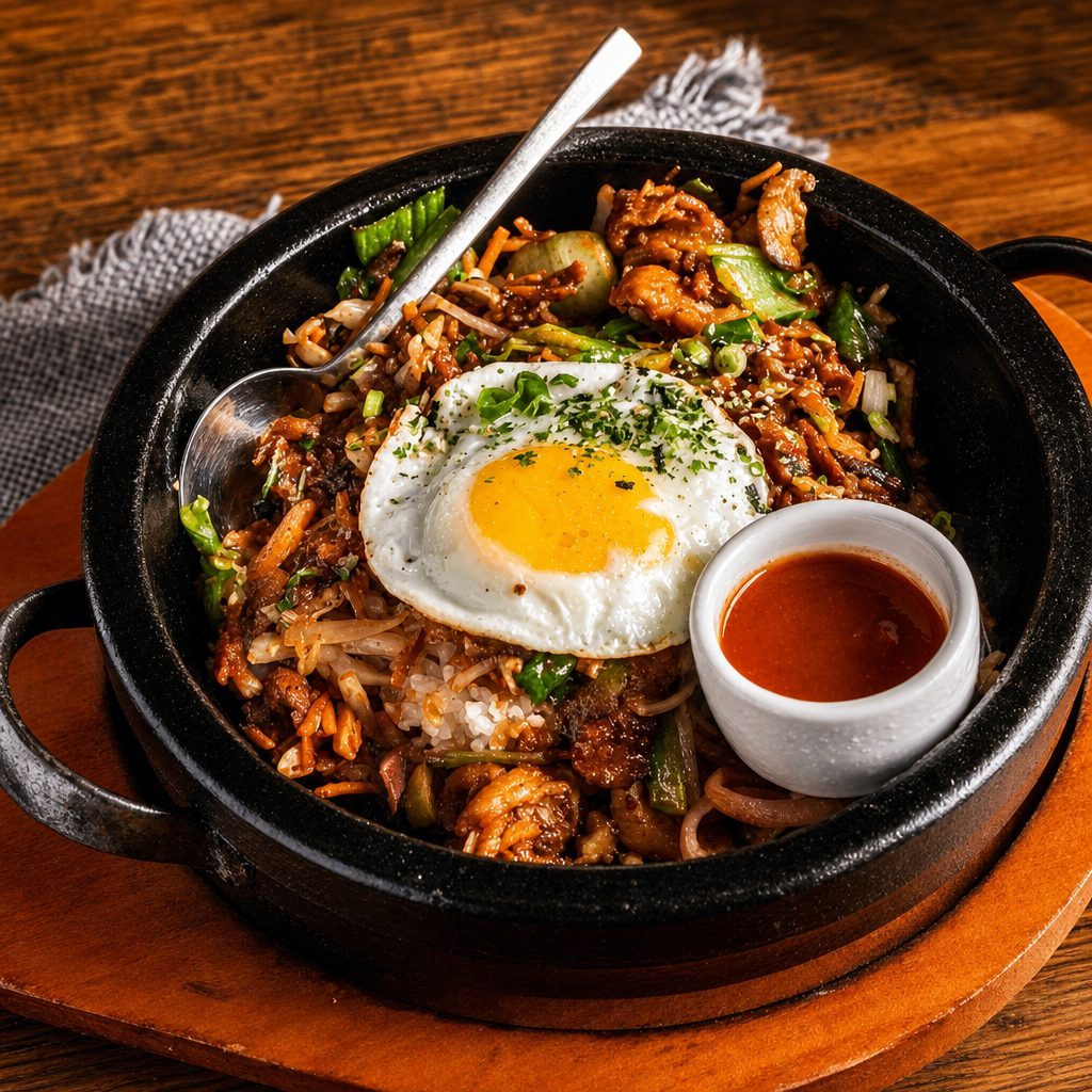 Dolsot Bibimbap.