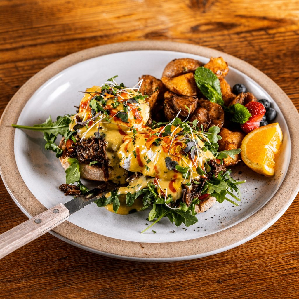 Galbi Jjim Benedict.