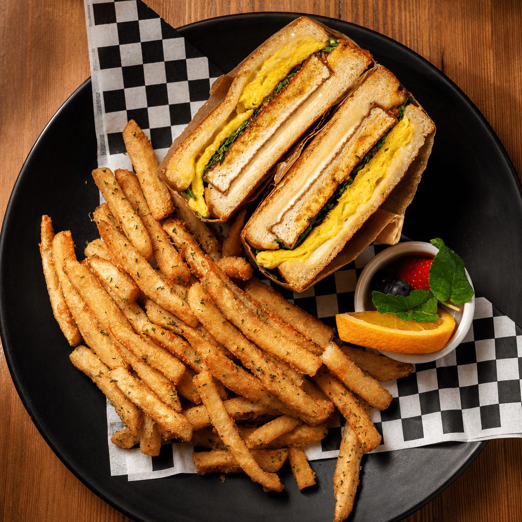 Spicy Tofu Sando.
