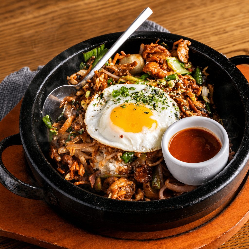 Dolsot Bibimbap.