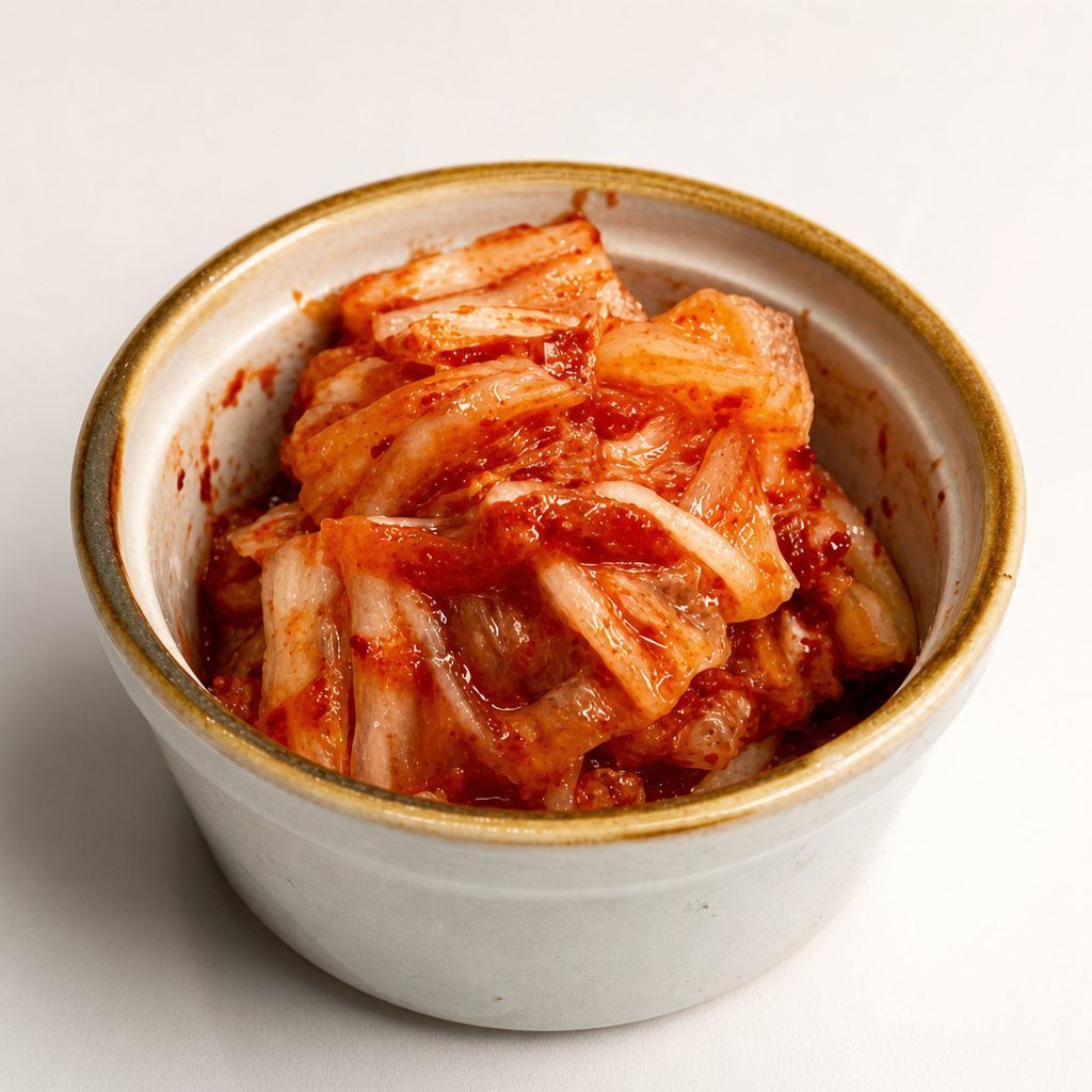 Kimchi (Korean Pickled Cabbage).