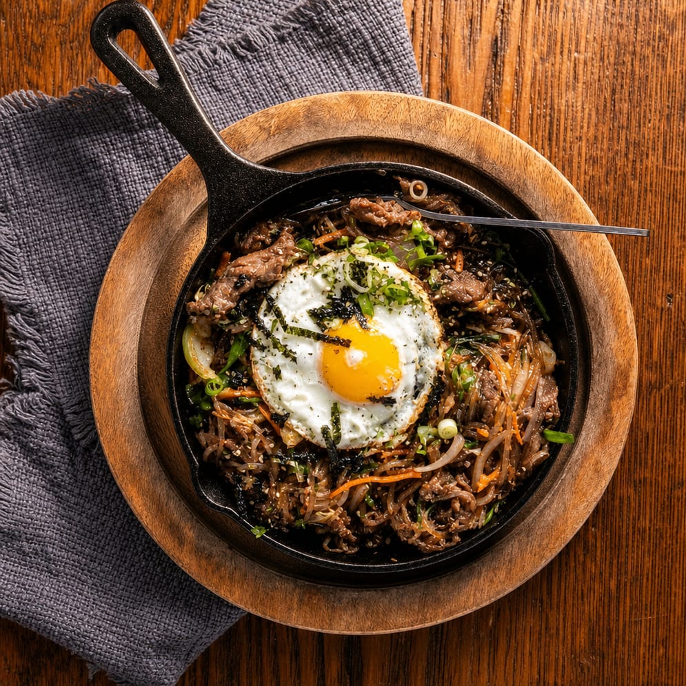 Bulgogi Japchae Rice.