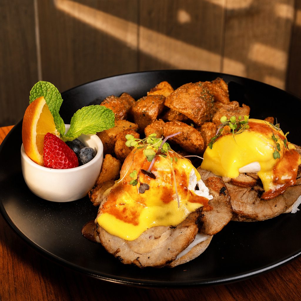 Samgyeopsal benedict.