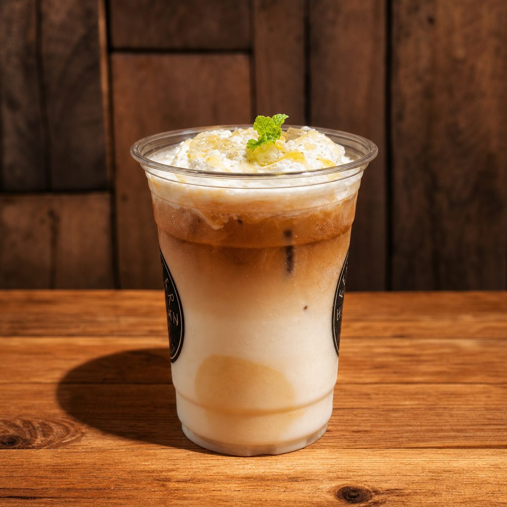 Iced Banana Latte.